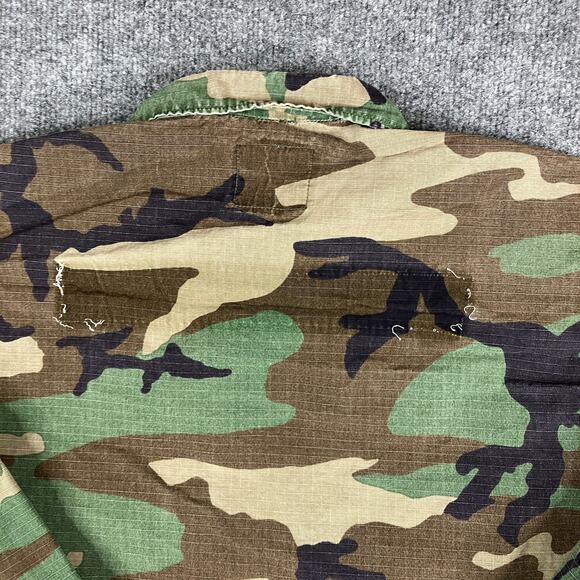 US Army Jacket Mens Size S Regular Woodland Camo Military Combat Field Coat - Picture 6 of 7